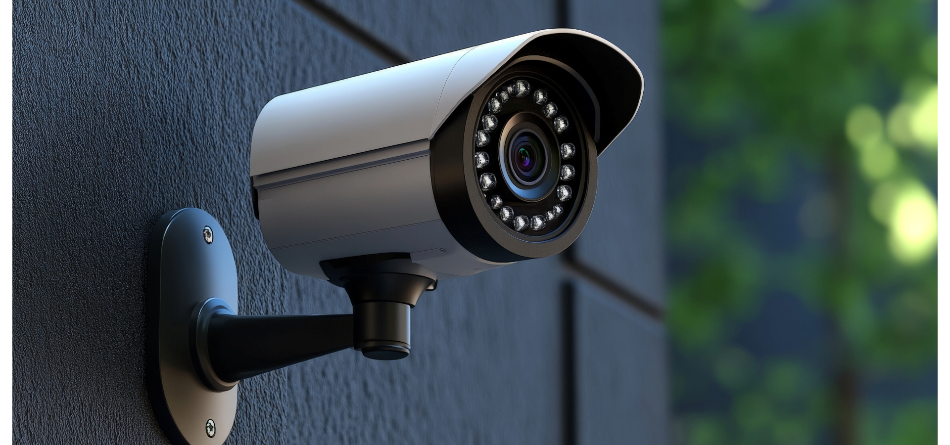 Beveiligingscamera installatie met oog voor detail