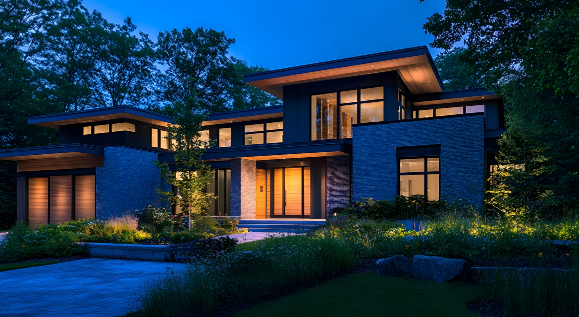 Complete E-installatie voor Nieuwbouwwoning en Bijgebouw met Zwembad en Kantoor