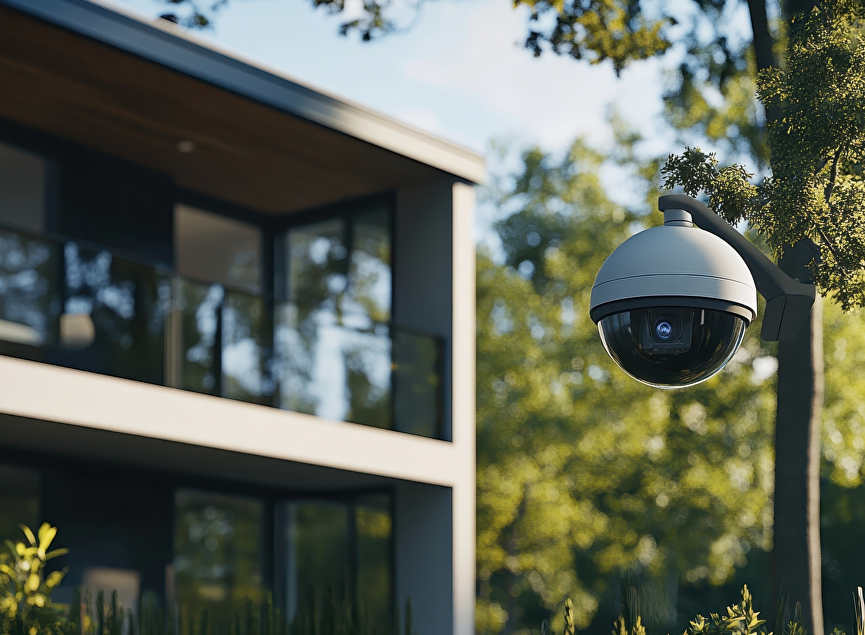 Complete E-installatie en Camerabeveiliging bij Vrijstaande Nieuwbouwwoning met Aanleunwoning