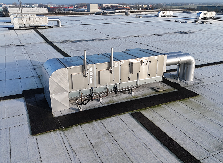 Klimaattechnische Upgrade Voormalig Blokker Distributiecentrum Mijdrecht