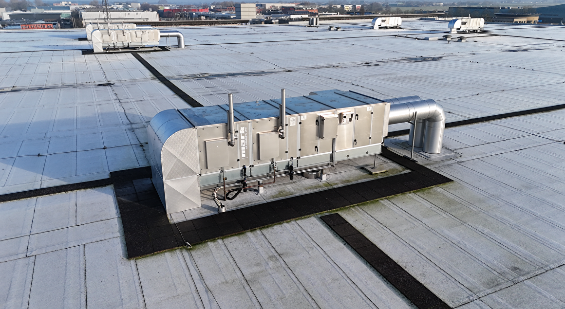 Klimaattechnische Upgrade Voormalig Blokker Distributiecentrum Mijdrecht